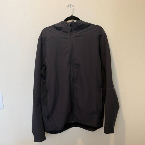NWOT Lululemon Mens Warp Light Packable Jacket Black Size L - Picture 3 of 9